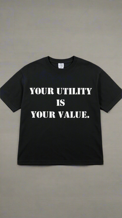 L.S "Utility" Cropped Tee (B)