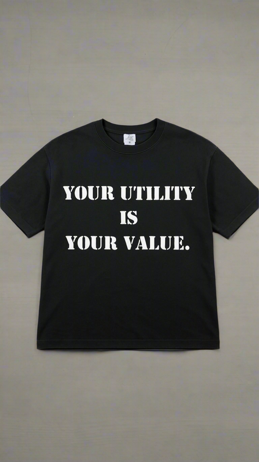 L.S "Utility" Cropped Tee (B)