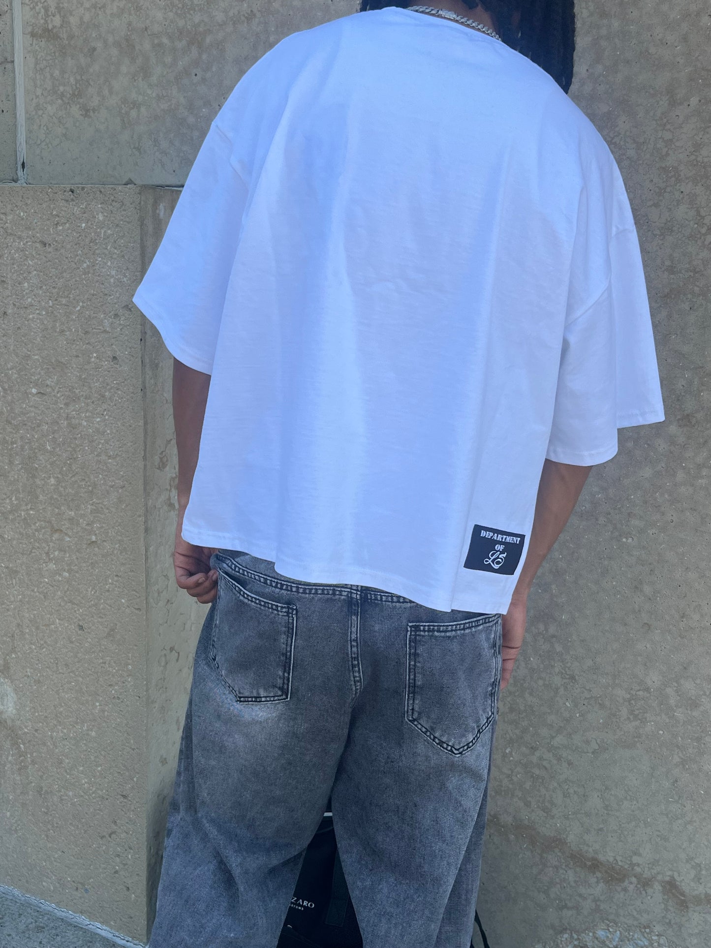 L.S "Utility" Cropped Tee (W)